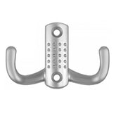 Double Robe Hook - Aluminum WP04