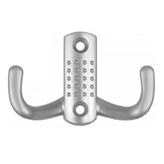 Double Robe Hook - Aluminum WP04
