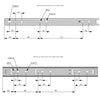 Drawer Runners Ball Bearing 250mm - H27 (Right and Left Side)