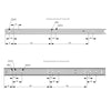 Drawer runners ball bearing 350mm - H27 (right and left side)