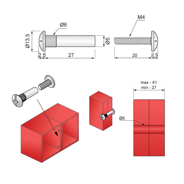 Ø6 Screw Fastening NTP