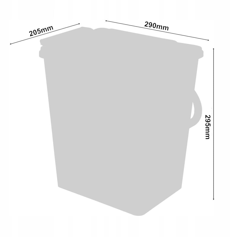 Pull-Out Kitchen Waste Bin Soft-Close 2 x 10L  - 400mm Cabinet