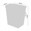 Pull-Out Kitchen Waste Bin Soft-Close 2 x 10L  - 400mm Cabinet