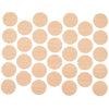 Screw Cover Caps Self-Adhesive - Corrugated Oak 18mm