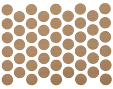 Screw cover caps Self-Adhesive - Maple 14mm