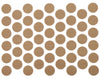 Screw cover caps Self-Adhesive - Maple 14mm