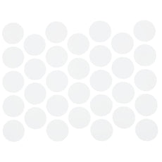 Screw Cover Caps Self-Adhesive -  Milk White 18mm