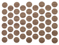 Screw cover caps Self-Adhesive - Oak Halifax 14mm