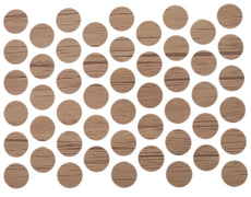 Screw cover caps Self-Adhesive - Oak Nebraska 14mm