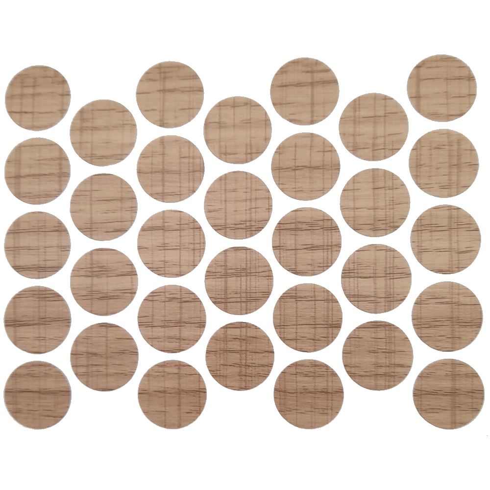 Screw cover caps Self-Adhesive - Ozigo 18mm Furnica