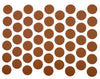 Screw cover caps Self-Adhesive - Pear 14mm