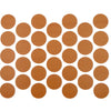 Screw cover caps Self-Adhesive - Pear 18mm