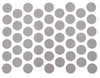 Screw cover caps Self-Adhesive - Trend Grey 14mm