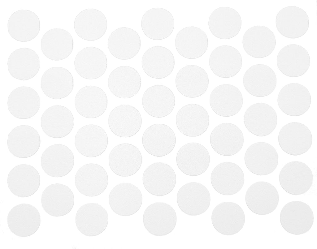 Screw cover caps Self-Adhesive - White 14mm