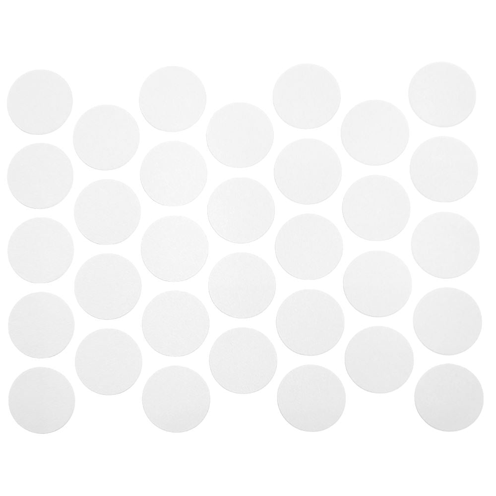 Screw Cover Caps Self-Adhesive -  White 18mm