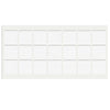 Self-Adhesive Felt Pad 30x30mm White