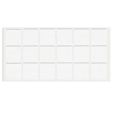 Self-Adhesive Felt Pad 35x35mm White