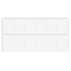 Self-Adhesive Felt Pad 35x55mm White
