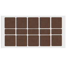 Self-Adhesive Felt Pad 40x40mm/20x40mm Brown