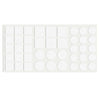 Self-Adhesive Felt Pad Mixed White