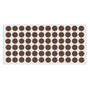 Self-Adhesive Felt Pad Ø15mm Brown