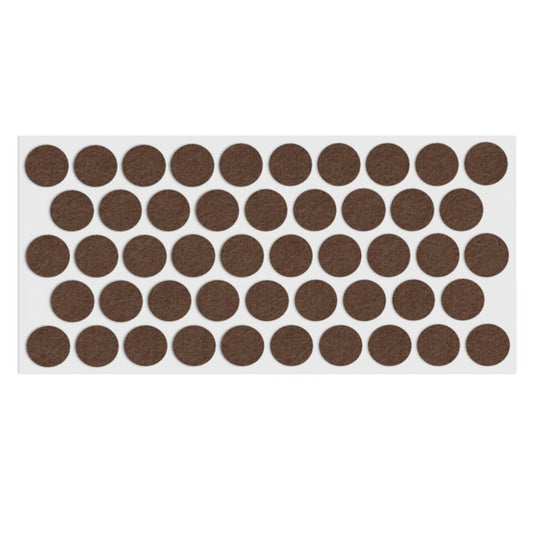 Self-Adhesive Felt Pad Ø20mm NTP Brown