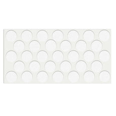 Self-Adhesive Felt Pad Ø24mm White