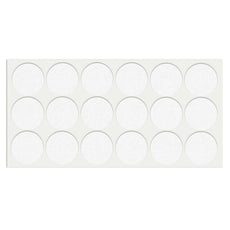 Self-Adhesive Felt Pad Ø35mm White