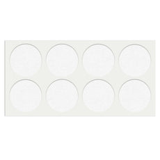 Self-Adhesive Felt Pad Ø50mm White