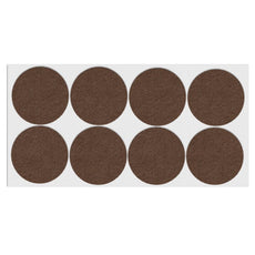 Self-Adhesive Felt Pad Ø55mm Brown
