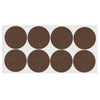 Self-Adhesive Felt Pad Ø55mm Brown
