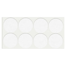 Self-Adhesive Felt Pad Ø55mm White