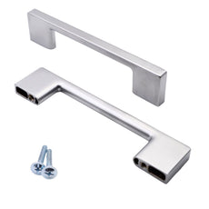 TECHNO  furniture handle 128mm - Aluminum