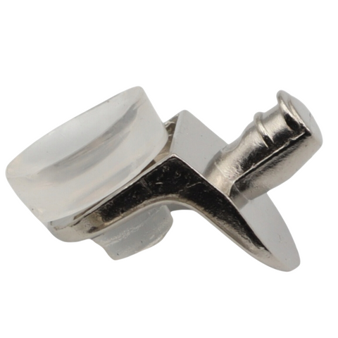 Glass shelf clips