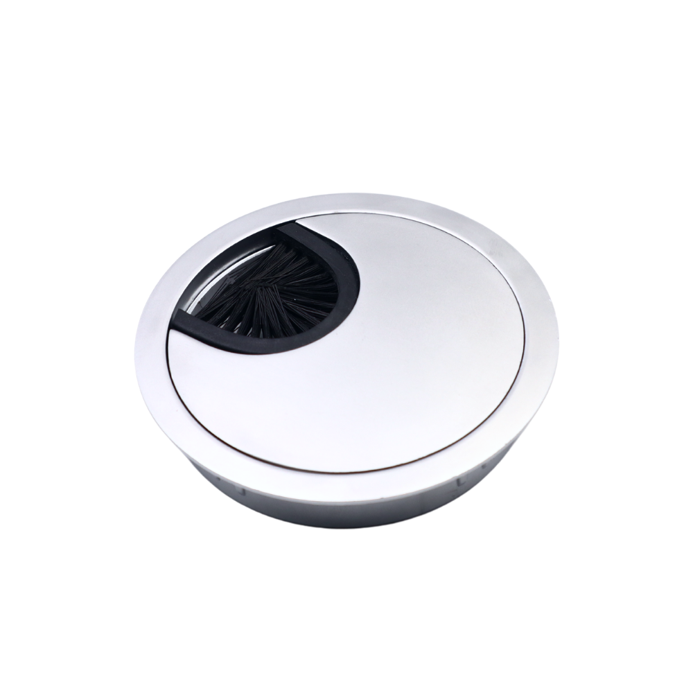 Cable grommet silver