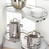 Corner cupboard storage