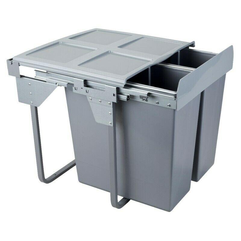 Pull-out kitchen waste bins