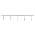 Wall mounted clothes rail