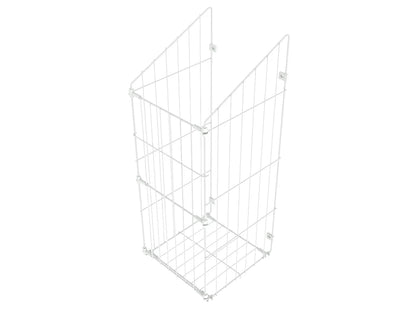 Folding laundry basket 50cm - White