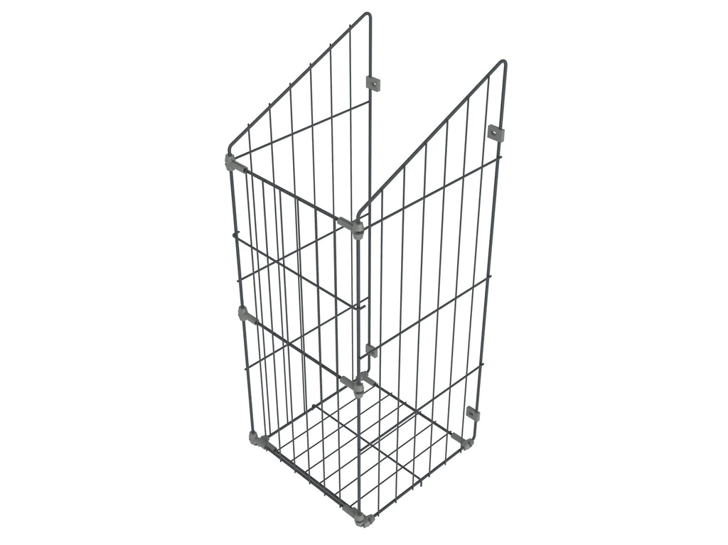 Folding Laundry Basket 40cm - Anthracite – Furnica