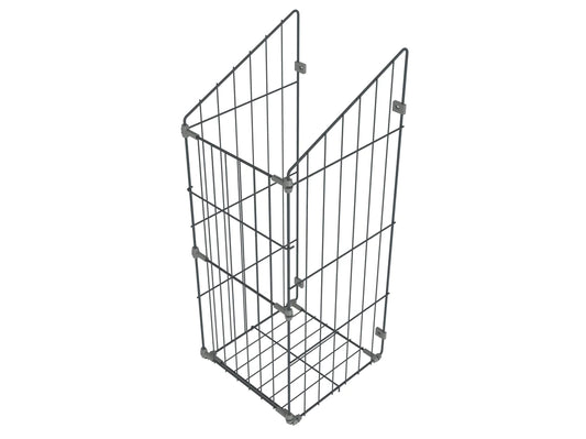 Folding Laundry Basket 40cm - Anthracite