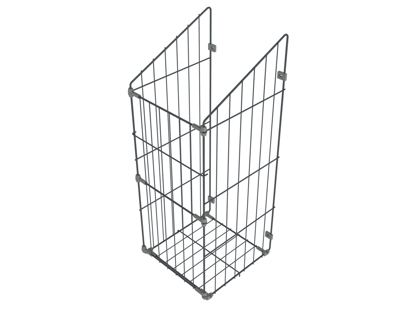 Folding Laundry Basket for 500 mm Cabinet - Anthracite