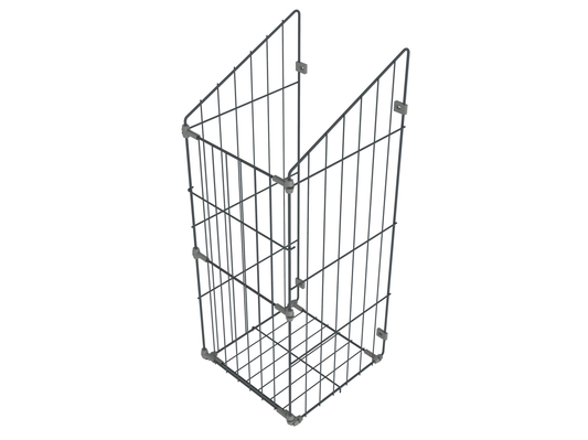 Folding Laundry Basket for 500 mm Cabinet - Anthracite