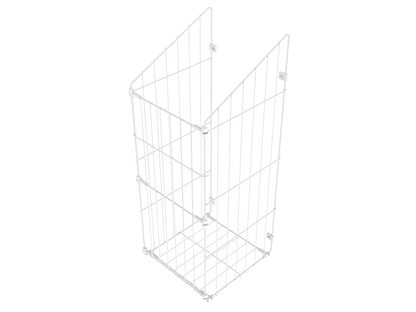 Folding laundry basket 60cm - White