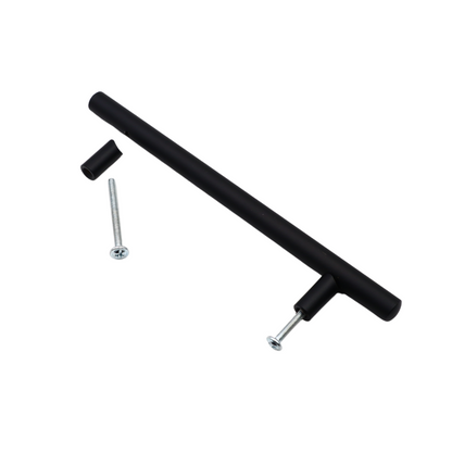 Rail Handle 128 mm (188 mm Length) - Matt Black