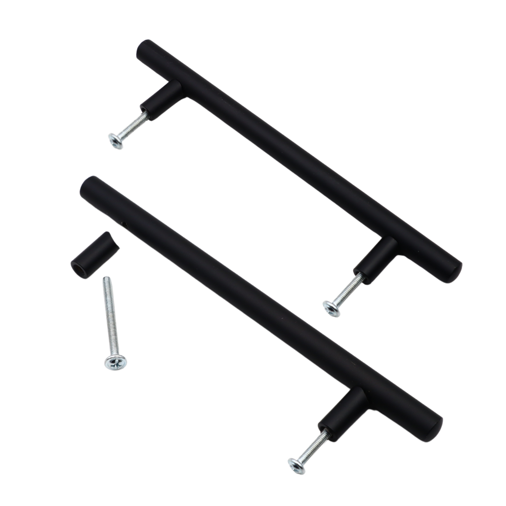 Rail Handle 128 mm (188 mm Length) - Matt Black