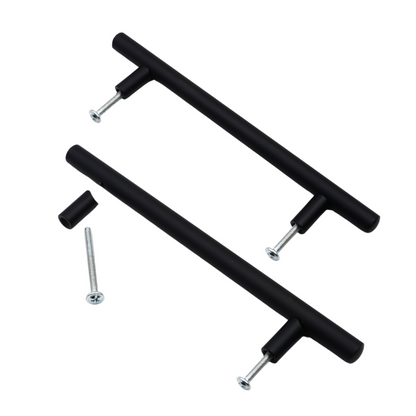 Rail Handle 128 mm (188 mm Length) - Matt Black