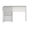 ALBI - Youth Bedroom Furniture Set - White Matt / Cool Grey Gloss