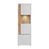 CARLO I - Living Room Furniture Set - White Matt / Wotan Oak