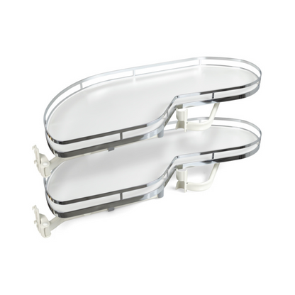 SUPLIMO 1000 Left White Corner Unit